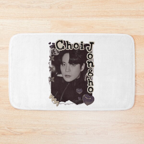 Item preview, Ateez Choi Jongho Kpop Boy group Scrapbook Collage Cozy Y2K Vintage Design designed and sold by HELL0WBELLO.