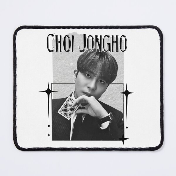 Item preview, Ateez Choi Jongho Kpop Boy group Scrapbook Collage Cozy Y2K Vintage Design designed and sold by HELL0WBELLO.
