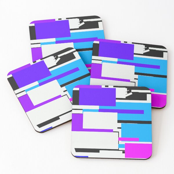 Aperçu de l'œuvre Rectangles abstraits créée et vendue par DEV-ART2004.