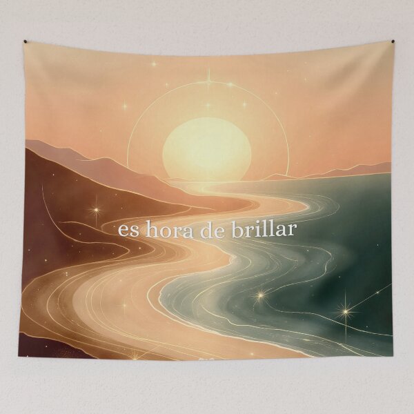 Item preview, It’s Time to Shine – Motivational Sunrise Poster designed and sold by 	aluzia.design.