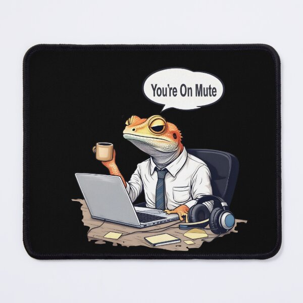 Item preview, funny lizard Zoom Call Lizard designed and sold by Uglyandcute.