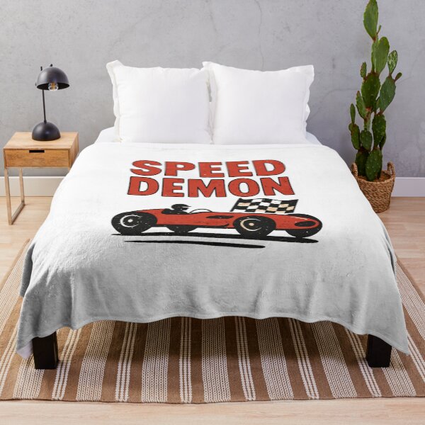 Item preview, Speed Demon - Vintage Race Car Design designed and sold by CreativeGorillas.
