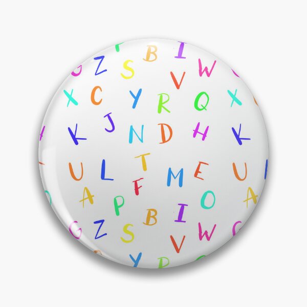 Item preview, Colourful hand written alphabet designed and sold by Adaptixstudio.
