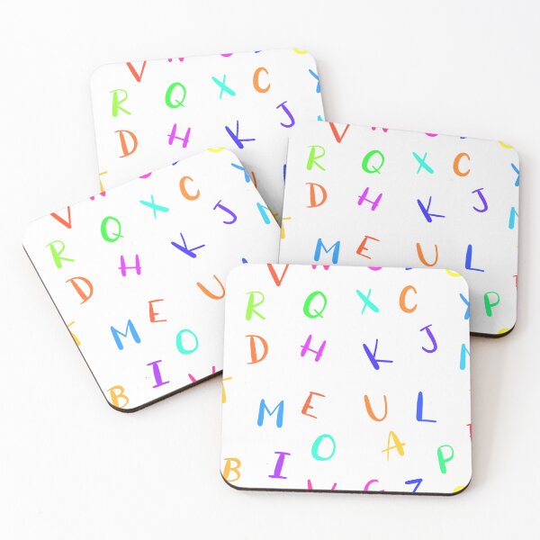 Item preview, Colourful hand written alphabet designed and sold by Adaptixstudio.