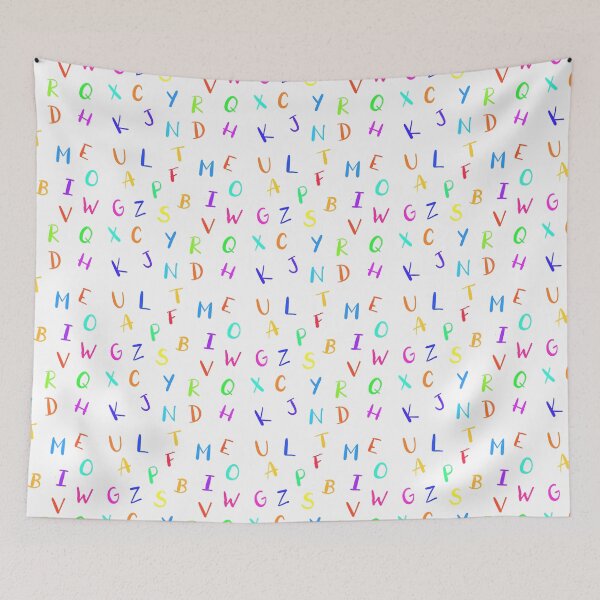 Item preview, Colourful hand written alphabet designed and sold by Adaptixstudio.