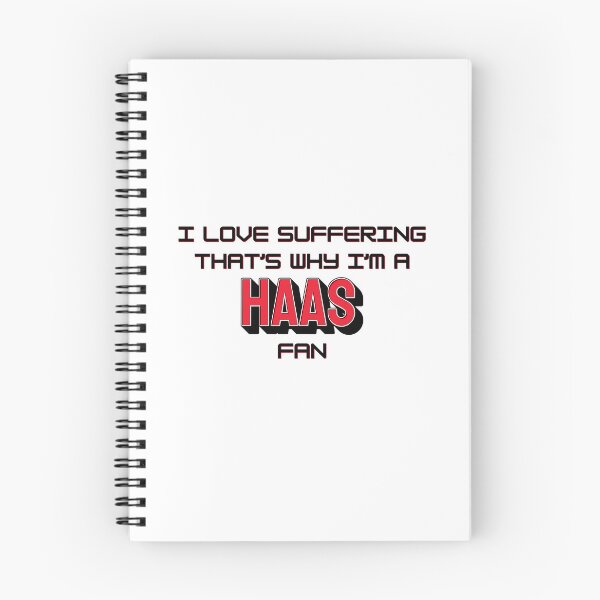 Item preview, I love suffering that's why I'm a Haas Fan (Formula 1) designed and sold by Niche Fandoms R Us.