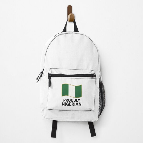 Item preview, Proudly Nigerian – Green White Green Flag Art designed and sold by astersgraphics.