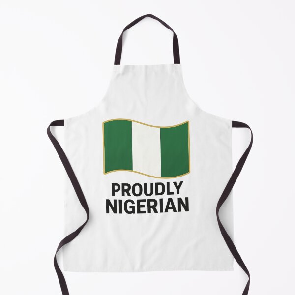 Item preview, Proudly Nigerian – Green White Green Flag Art designed and sold by astersgraphics.