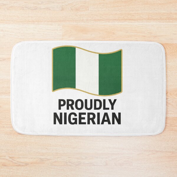 Item preview, Proudly Nigerian – Green White Green Flag Art designed and sold by astersgraphics.