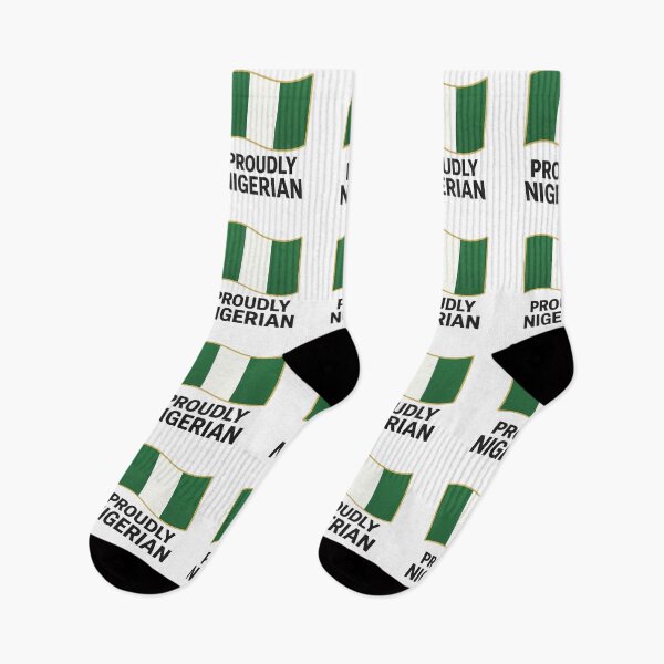 Item preview, Proudly Nigerian – Green White Green Flag Art designed and sold by astersgraphics.
