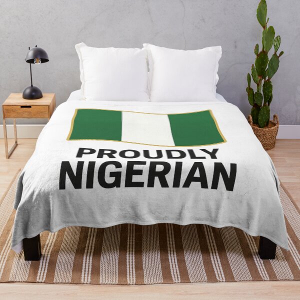 Item preview, Proudly Nigerian – Green White Green Flag Art designed and sold by astersgraphics.
