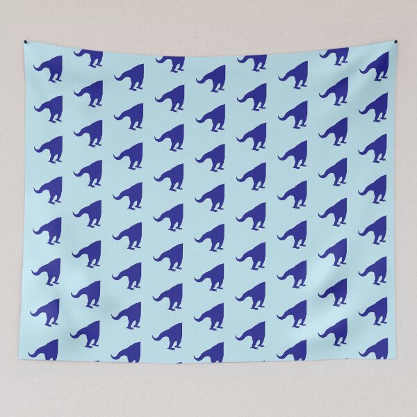 Item preview, T-Rex Tyrannosaurus Half Back Side Rear End Part Funny designed and sold by shirt-o-mat.