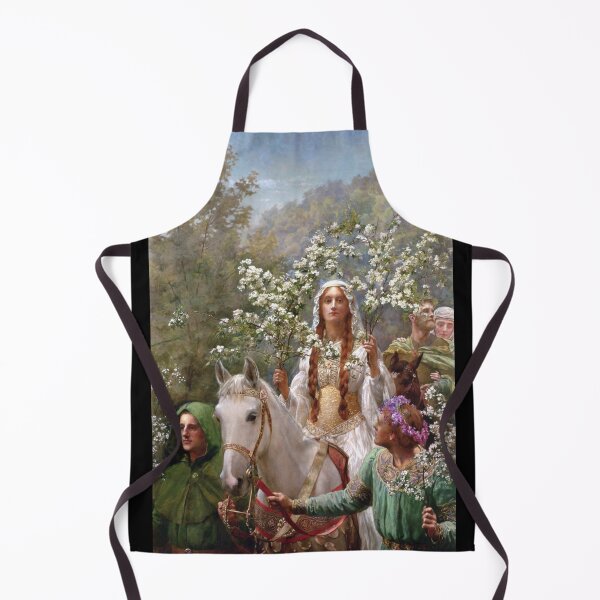 Item preview, Queen Guinevere's Maying c. 1900 by John Collier designed and sold by Cat Lady Designs.