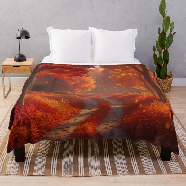 Item preview, Lifestyle Hub: Autumn Forest Pathway designed and sold by M&M Lifestyle Hub.