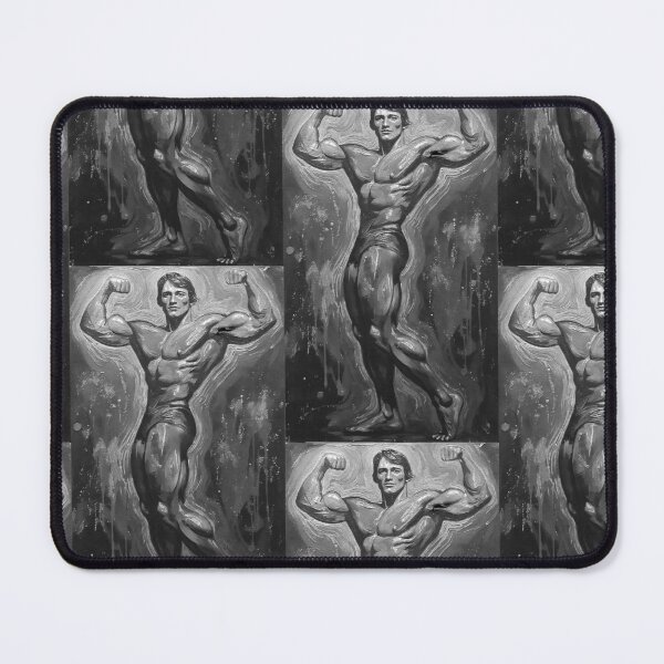 Item preview, Arnie Is Numero Uno - neo expressionism  (Black and White)  designed and sold by CleverCulture.