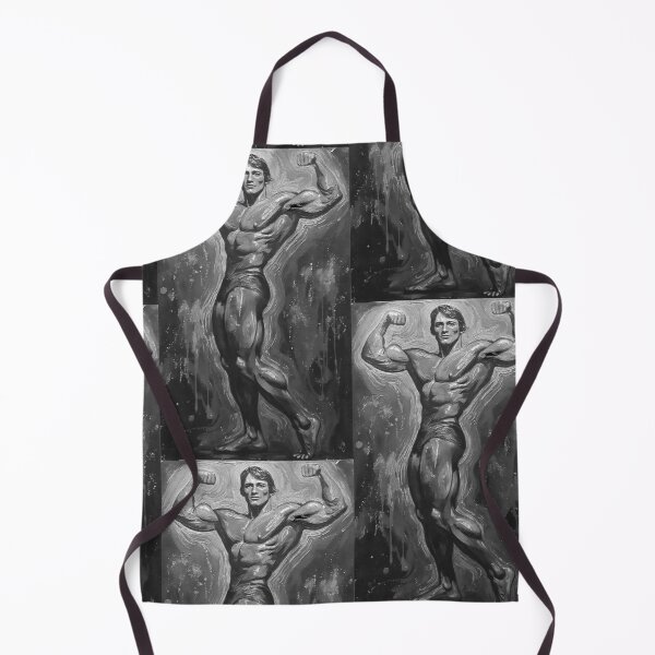 Item preview, Arnie Is Numero Uno - neo expressionism  (Black and White)  designed and sold by CleverCulture.