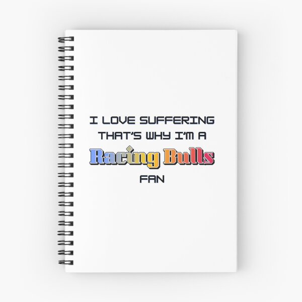 Item preview, I love suffering that's why I'm a Racing Bulls Fan (Formula 1) designed and sold by Niche Fandoms R Us.