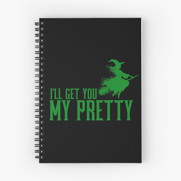 Item preview, I'll Get You My Pretty Text and Witch  designed and sold by LuvGlamGraphics.