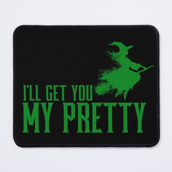 Item preview, I'll Get You My Pretty Text and Witch designed and sold by LuvGlamGraphics.