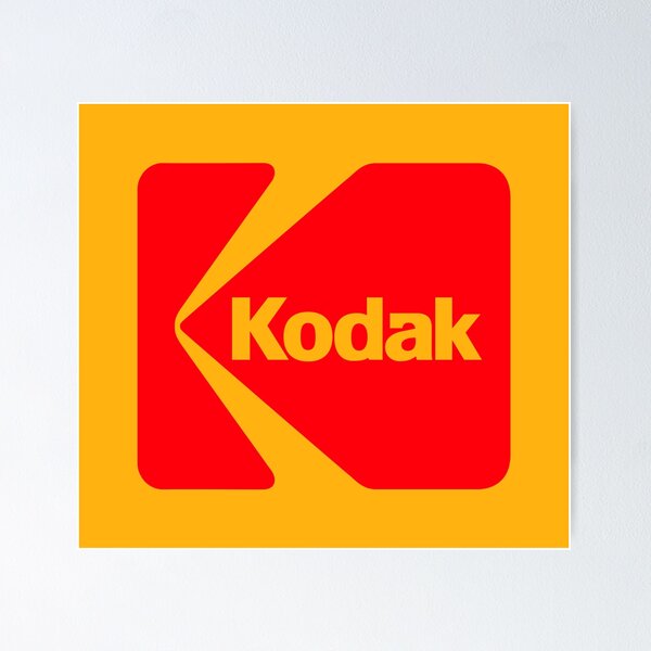 Item preview, Vintage retro Kodak film sign designed and sold by PIXEL POP DESIGNS - Beyond the Norm!.