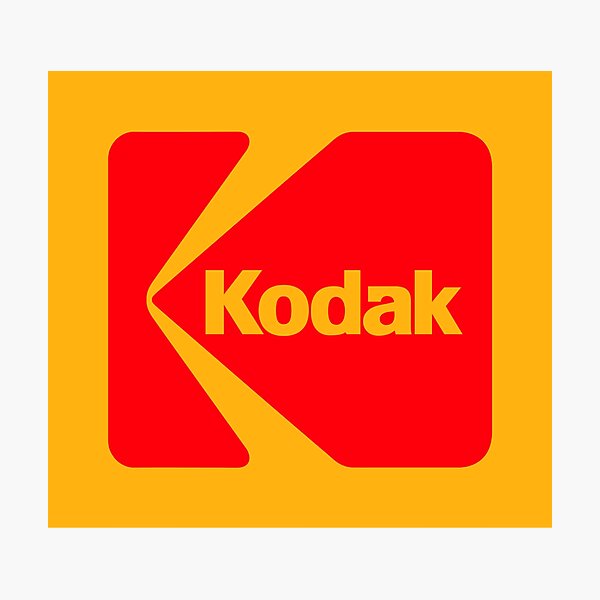 Item preview, Vintage retro Kodak film sign designed and sold by PIXEL POP DESIGNS - Beyond the Norm!.