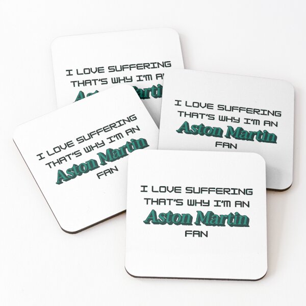 Item preview, I love suffering that's why I'm an Aston Martin Fan (Formula 1) designed and sold by Niche Fandoms R Us.