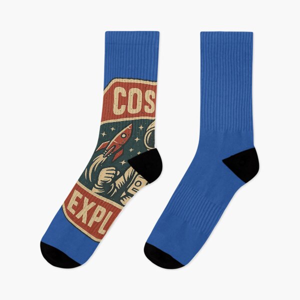 Item preview, Cosmic Explorer – Retro Astronaut Space Design designed and sold by CreativeGorillas.
