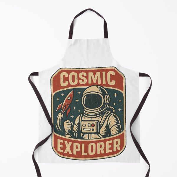 Item preview, Cosmic Explorer – Retro Astronaut Space Design designed and sold by CreativeGorillas.