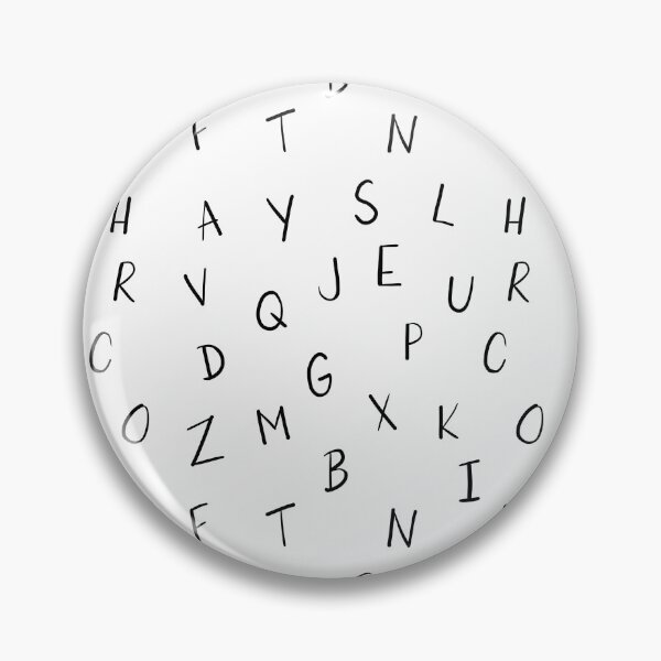 Item preview, Black and white hand written alphabet designed and sold by Adaptixstudio.