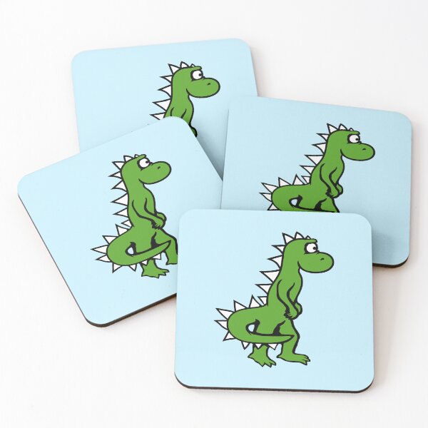 Item preview, Stegosaurus Dinosaur Sad Tired Thinking Shy Unhappy Comic designed and sold by shirt-o-mat.