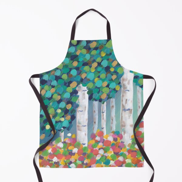 Item preview, Serenity Birch Canopy designed and sold by Lisa Jean Art.