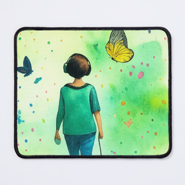 Item preview, mental health walk Mindful Stroll Through Nature designed and sold by Uglyandcute.