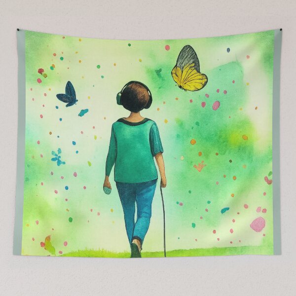 Item preview, mental health walk Mindful Stroll Through Nature designed and sold by Uglyandcute.