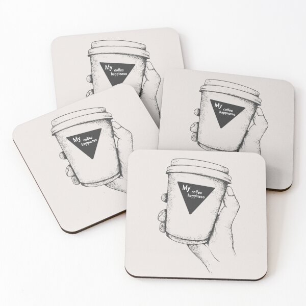 Item preview, My coffee my happiness designed and sold by Daboosart.