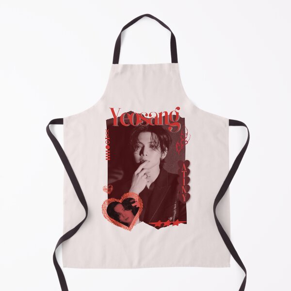Item preview, Ateez Yeosang Kpop Boy group Red Y2K Scrapbook Collage Cozy Vintage Design designed and sold by HELL0WBELLO.
