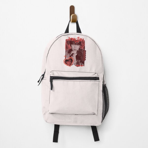 Item preview, Ateez Jongho Kpop Boy group Red Y2K Scrapbook Collage Cozy Vintage Design designed and sold by HELL0WBELLO.