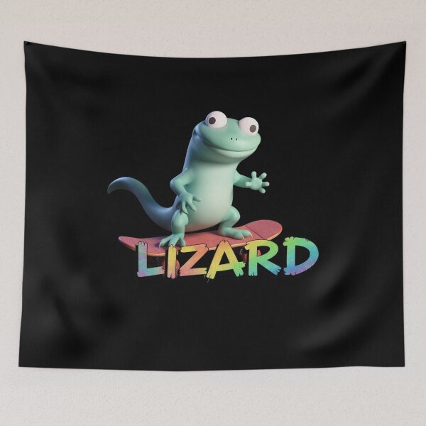 Item preview, Elio Lizard Skateboard Meme designed and sold by lojadpop.