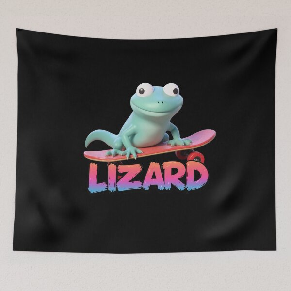 Item preview, Elio Lizard Skateboard Meme designed and sold by lojadpop.