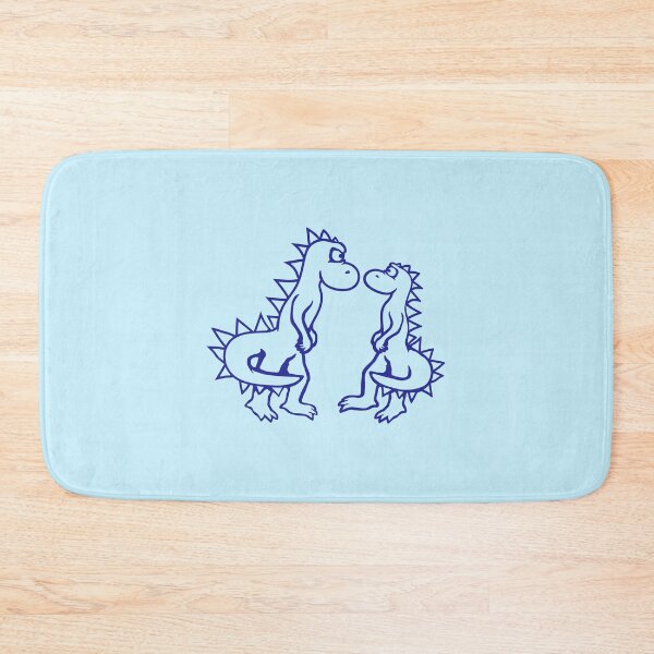 Item preview, 2 Stegosaurus Enemies Afraid Fearful Scared Stare Fight designed and sold by shirt-o-mat.