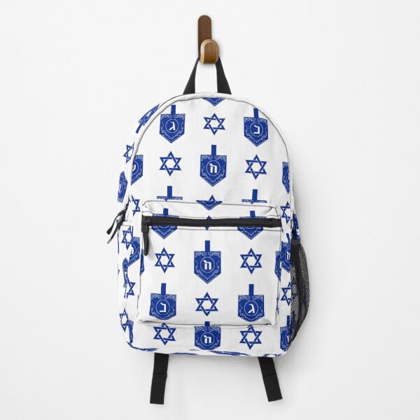 Item preview, Elegant Dreidels - Classic Hanukkah - Blue on White designed and sold by marieofroumania.