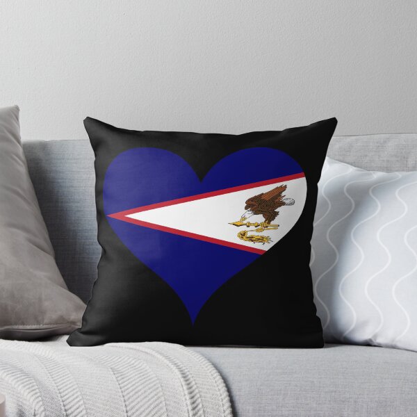 Item preview, American Samoa Heart Flag - Uatogi & Fue designed and sold by NTGUILTY.