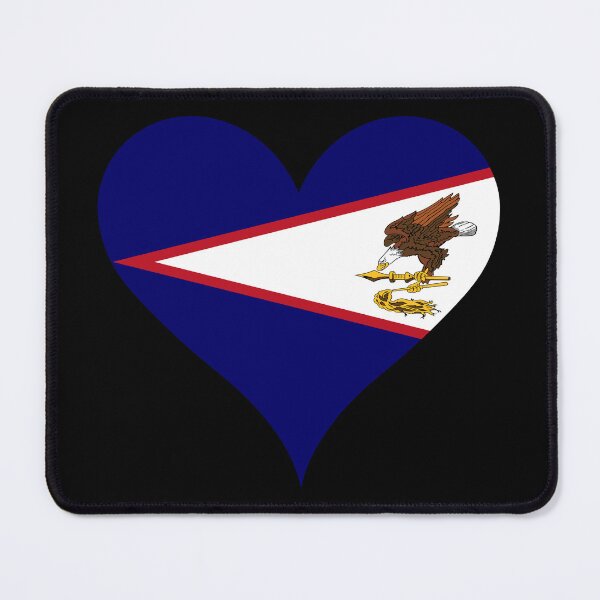 Item preview, American Samoa Heart Flag - Uatogi & Fue designed and sold by NTGUILTY.