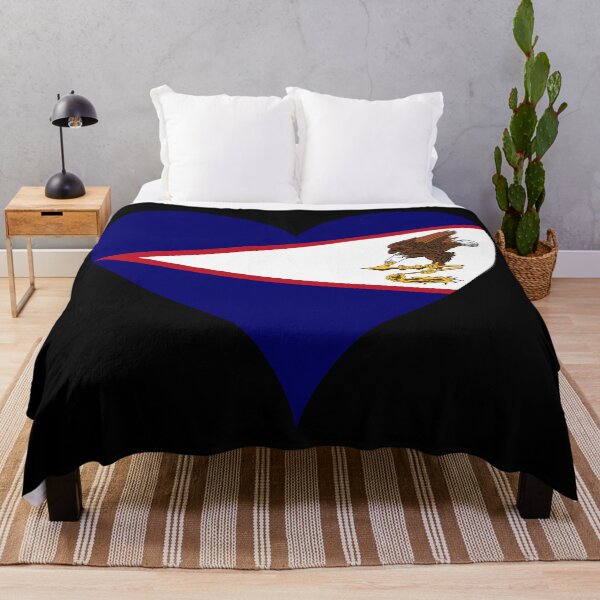 Item preview, American Samoa Heart Flag - Uatogi & Fue designed and sold by NTGUILTY.