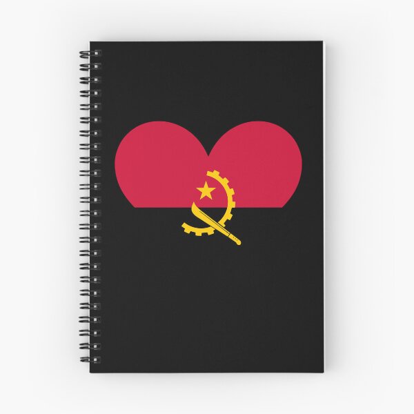 Item preview, Angola Heart Flag - MPLA Pride designed and sold by NTGUILTY.