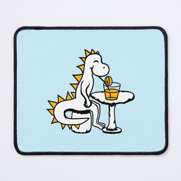 Item preview, Stegosaurus Lemonade Drink Drinking Stone Table Happy Thirsty designed and sold by shirt-o-mat.