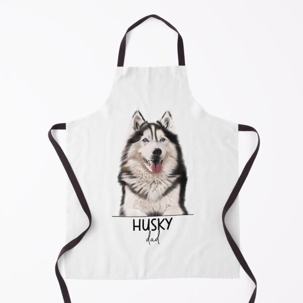 Item preview, Husky Dad – Realistic Illustration designed and sold by PitiHerreraStudio.