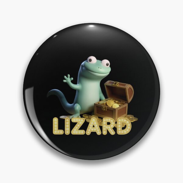 Item preview, Elio Lizard Meme: Golden Treasure designed and sold by lojadpop.