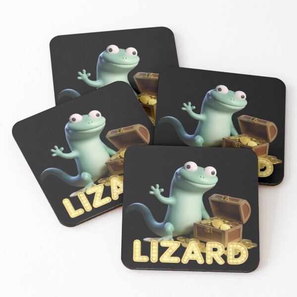 Item preview, Elio Lizard Meme: Golden Treasure designed and sold by lojadpop.