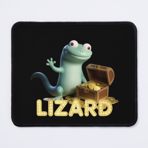 Item preview, Elio Lizard Meme: Golden Treasure designed and sold by lojadpop.