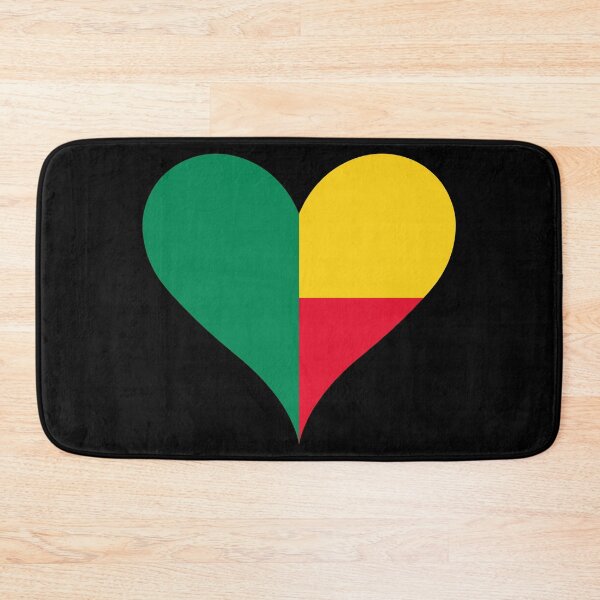 Item preview, Benin Heart Flag - Pan-African Pride designed and sold by NTGUILTY.